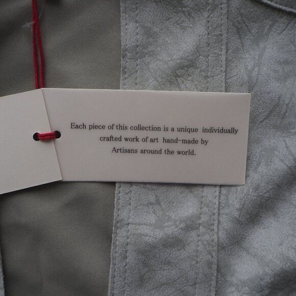 Solitaire Anthropologie Faux Suede Open Front Cardigan Jacket Women's M - Picture 8 of 8